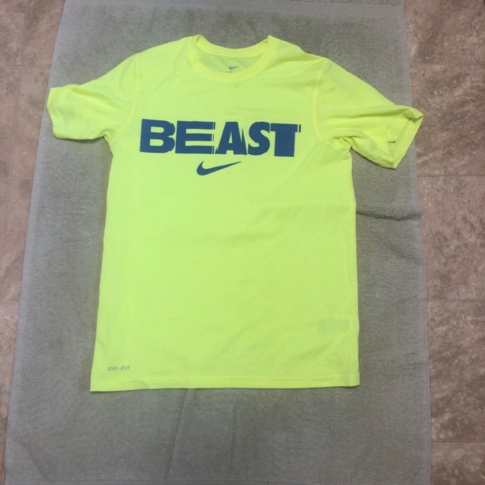 Nike Neon Yellow 'Beast' Tee
